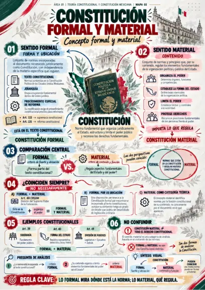 Mapa 02: Constitución formal y material
