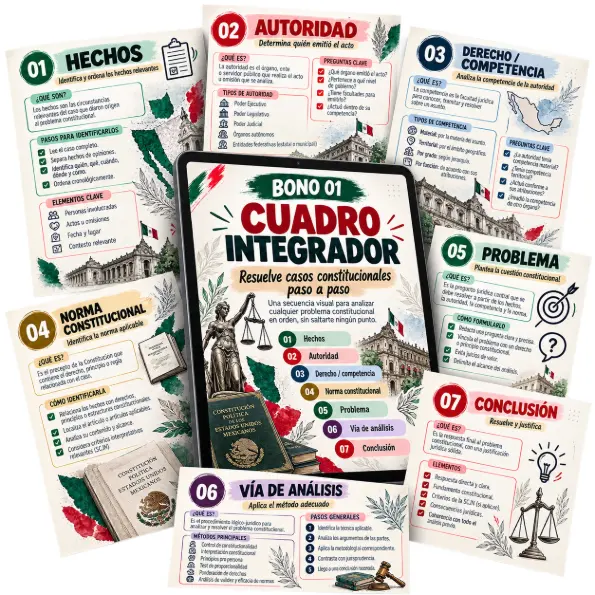 Bono 01: Cuadro Integrador para casos constitucionales