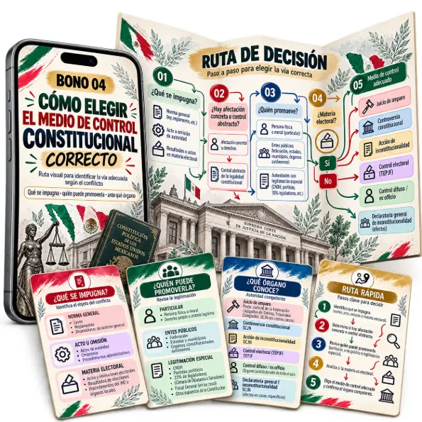 Bono 04: Cómo elegir el medio de control constitucional correcto